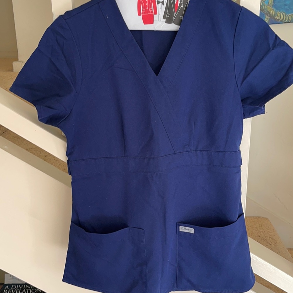 Greys Anatomy blue scrubs pant and shirt